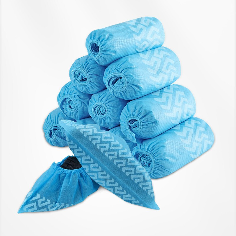 海納斯一次性印花款醫用隔離鞋套圖片1