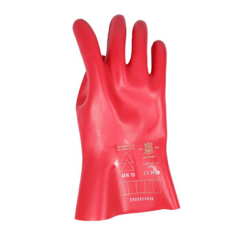 安全牌防觸電乳膠長款00級絕緣手套圖片1 安全牌防觸電乳膠長款00級絕緣手套圖片1