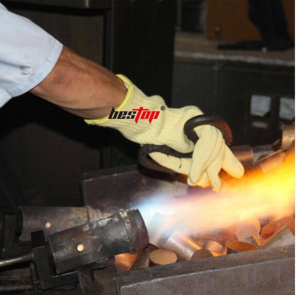 bestop倍護B4035芳綸阻燃防割耐高溫手套圖片3