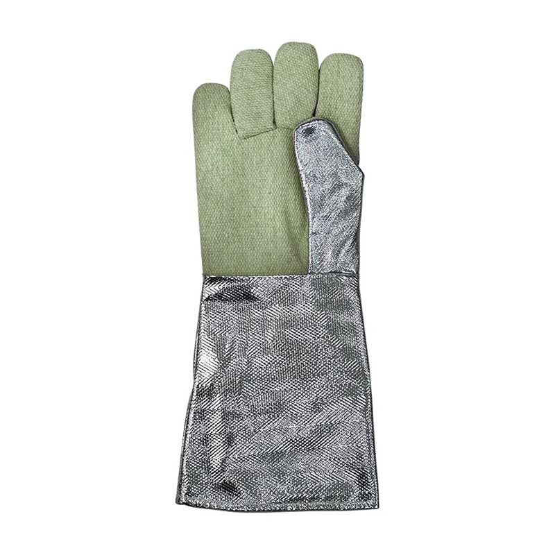 藍(lán)鷹AL165加長五指型鋁箔耐高溫手套圖片1