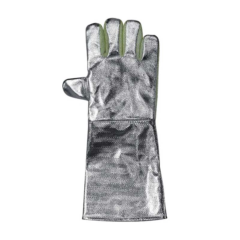 藍(lán)鷹AL165加長五指型鋁箔耐高溫手套圖片2