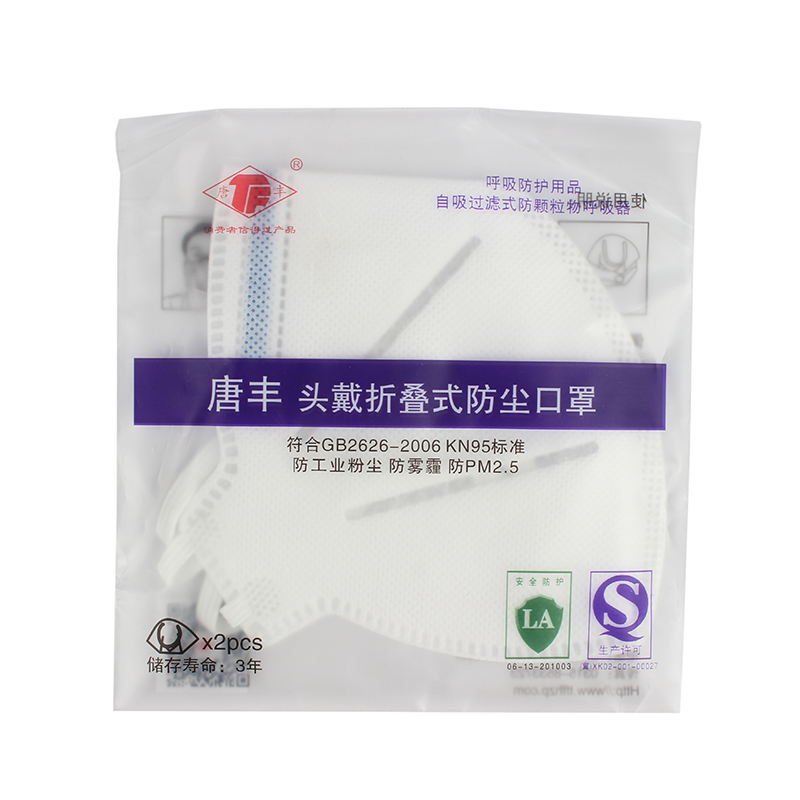 唐豐頭戴折疊式KN95防塵口罩圖片4 唐豐頭戴折疊式KN95防塵口罩圖片4