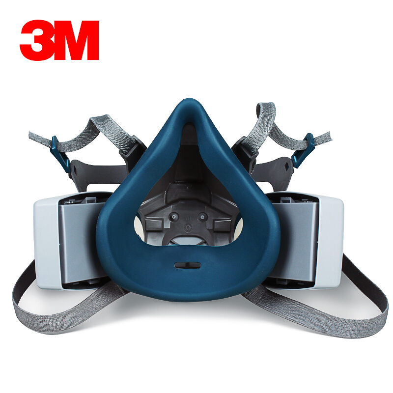 3M6502QL+7093CN KP100防塵面具三件套圖片3 3M6502QL+7093CN KP100防塵面具三件套圖片3