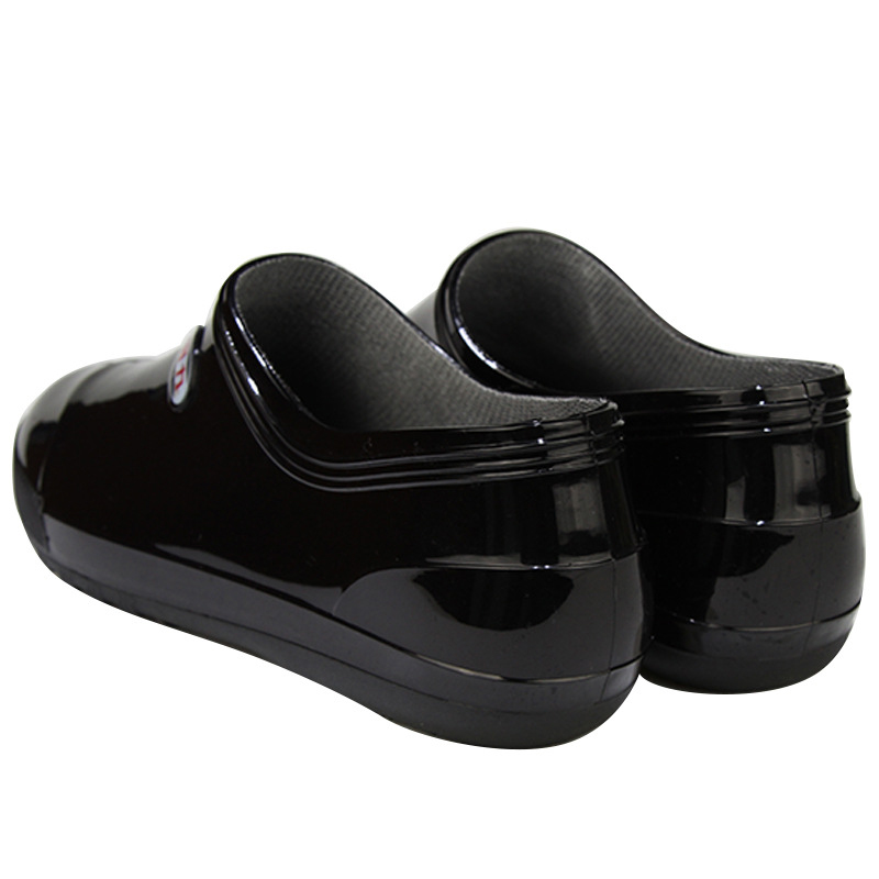 回力329黑色低幫防水防滑PVC雨鞋圖片2 回力329黑色低幫防水防滑PVC雨鞋圖片2