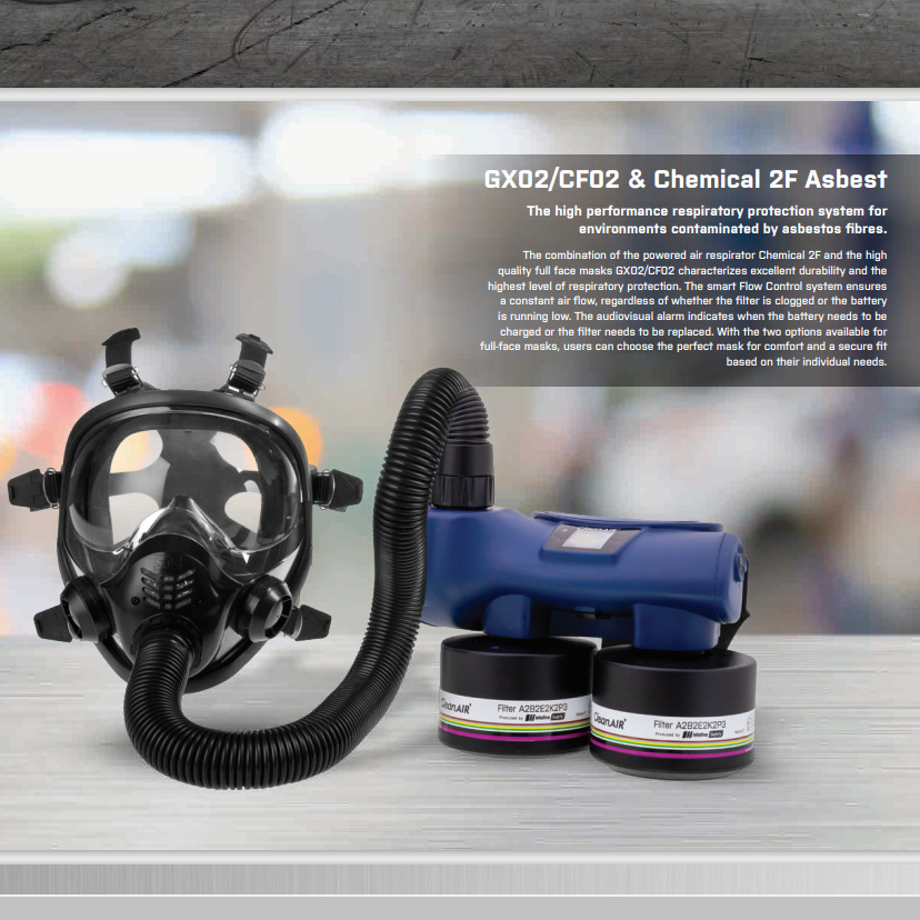 CleanAIR Chemical 2F EX動力送風(fēng)防爆款空氣凈化送風(fēng)呼吸器圖片4