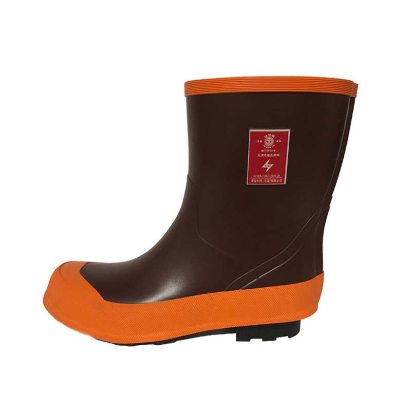 安全牌ZX040升級款中筒40kv安全絕緣靴圖片2 安全牌ZX040升級款中筒40kv安全絕緣靴圖片2