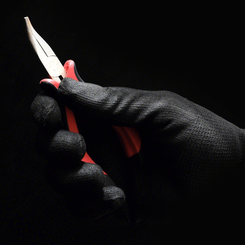 恒輝PE302薄款透氣PU涂層勞保手套圖片3