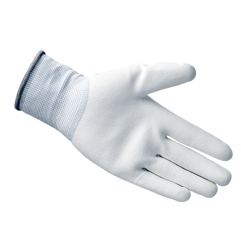 恒輝PE303白色防滑耐磨勞保手套圖片1
