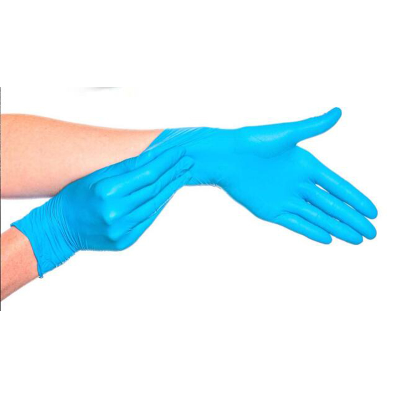 恒輝NIX002藍色一次性丁腈手套圖片2