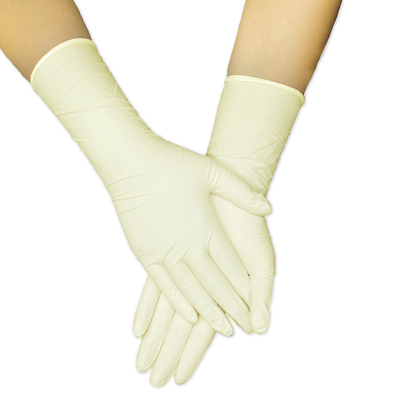 施睿康F890一次性無粉非滅菌橡膠檢查手套圖片1