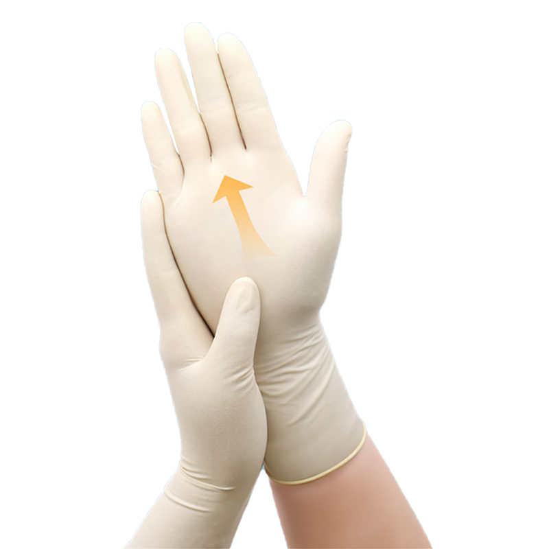 高邦604-010053一次性使用非滅菌醫用橡膠檢查手套大號L碼圖片2