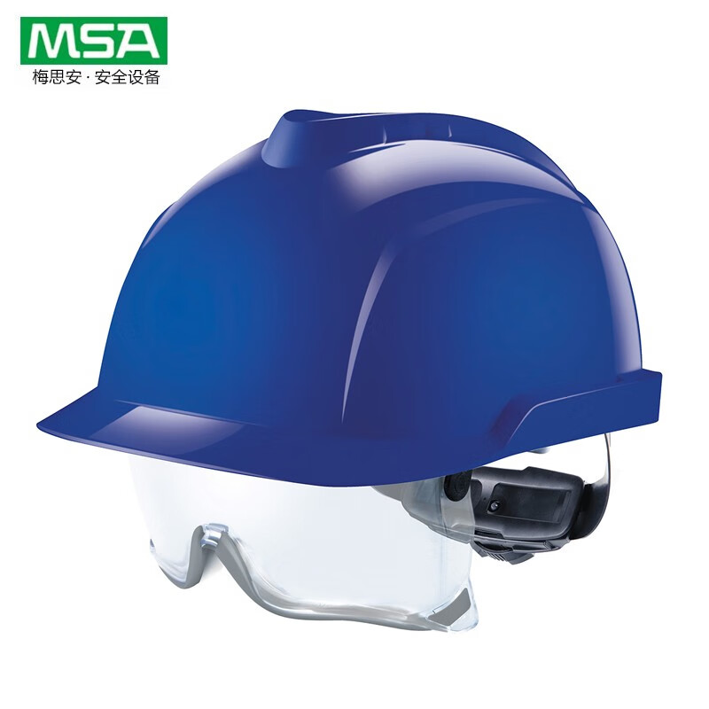 梅思安V-Gard 930內置眼罩防靜電ABS安全帽圖片5
