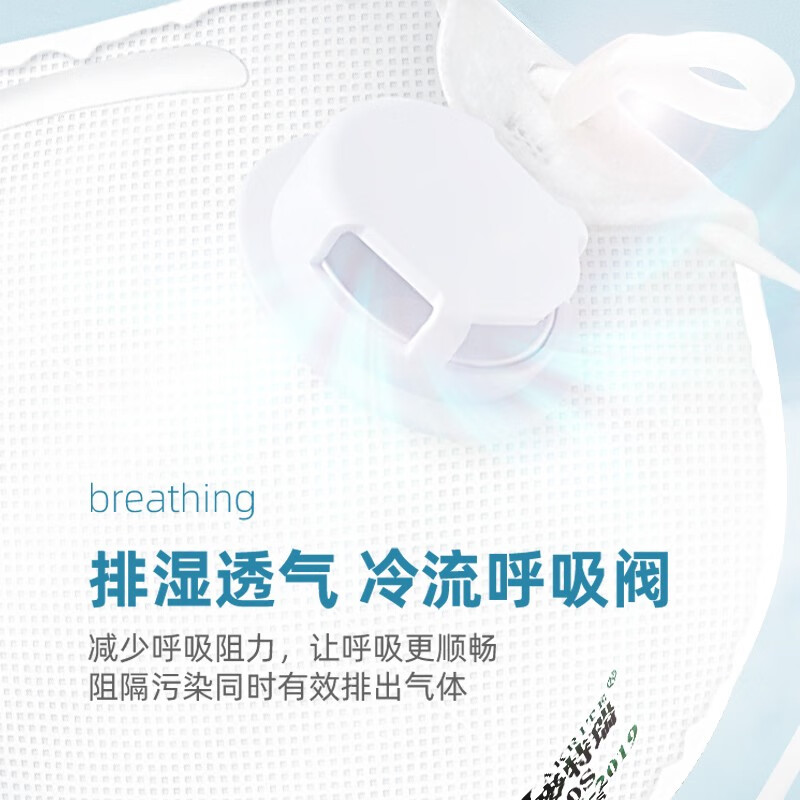 麥特瑞9900V KN95折疊帶閥耳掛頭戴式雙用防塵口罩圖片2 麥特瑞9900V KN95折疊帶閥耳掛頭戴式雙用防塵口罩圖片2
