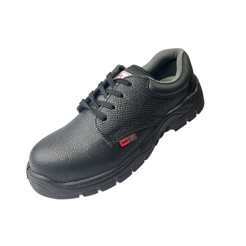 澳翔AX013-1防砸10KV絕緣黑色雙密度小包頭PU底安全鞋圖片3