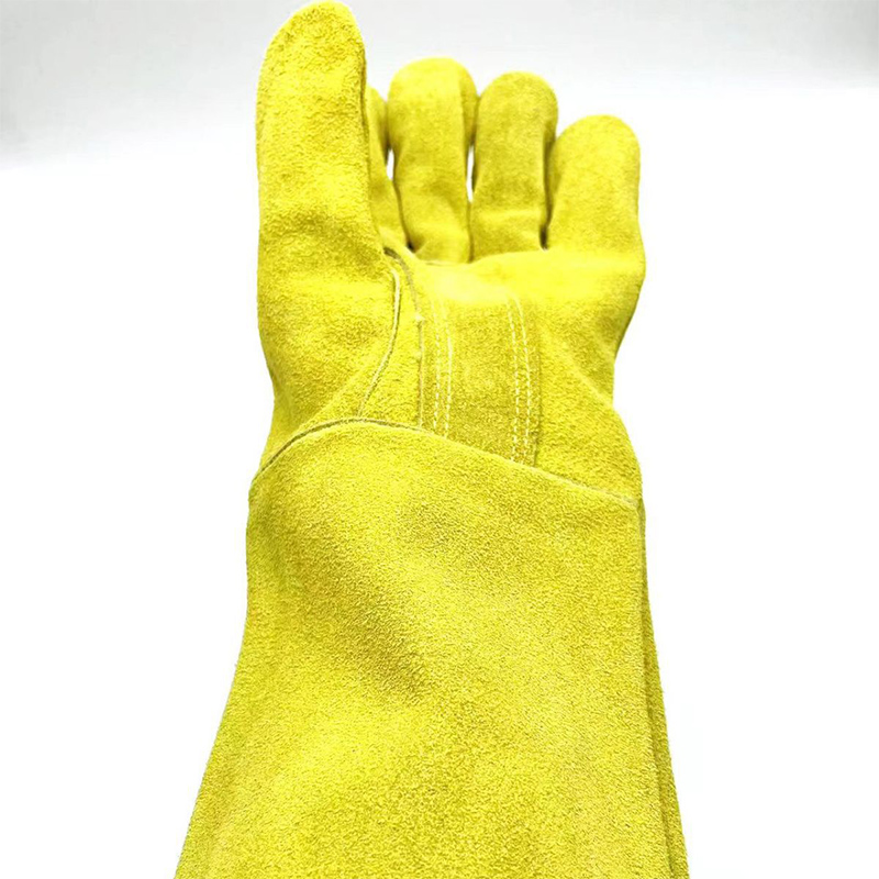 威仕盾G-2015/16金黃色牛皮加長電焊手套圖片2 威仕盾G-2015/16金黃色牛皮加長電焊手套圖片2
