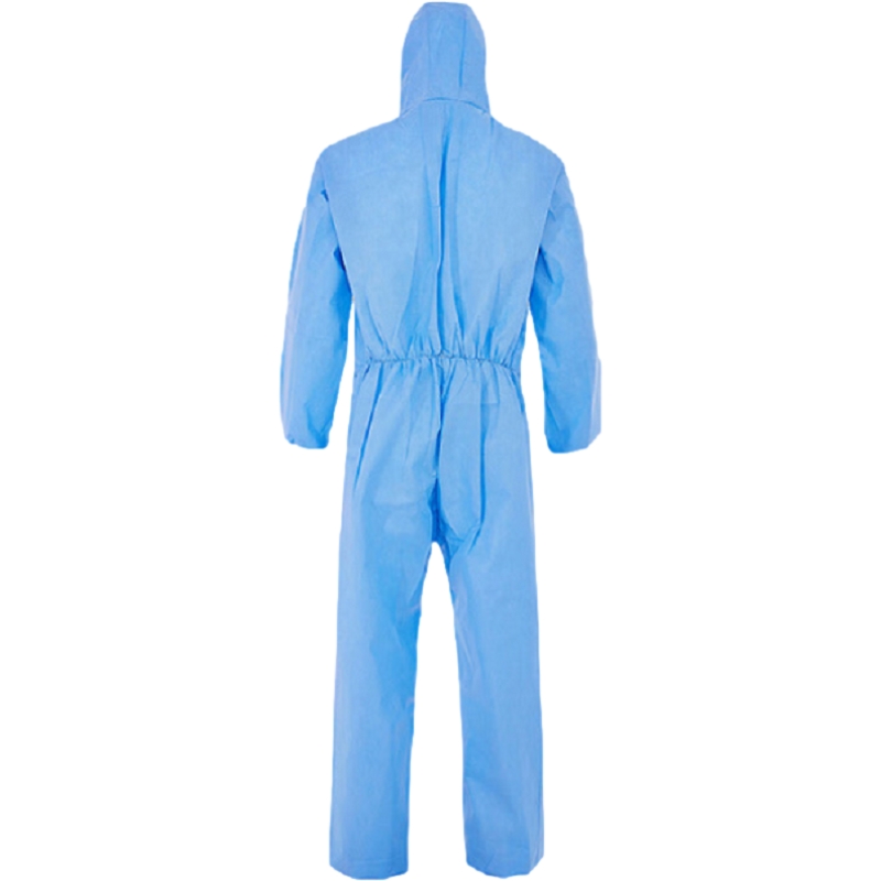 雷克蘭ESB428藍色帶帽連體防護服圖片1 雷克蘭ESB428藍色帶帽連體防護服圖片1
