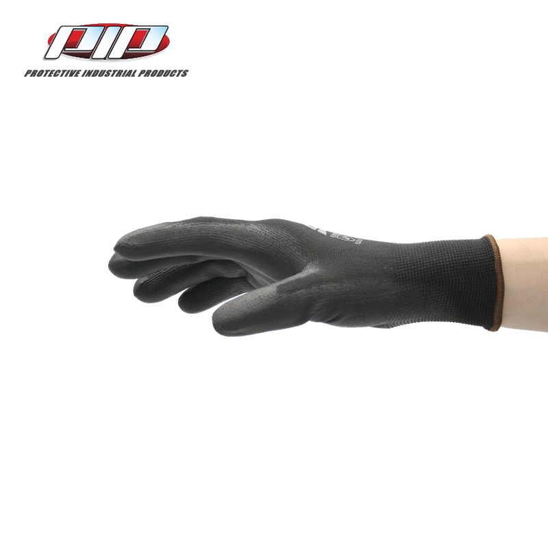 PIP 33-B105經濟款黑色PU涂層勞保手套圖片2 PIP 33-B105經濟款黑色PU涂層勞保手套圖片2