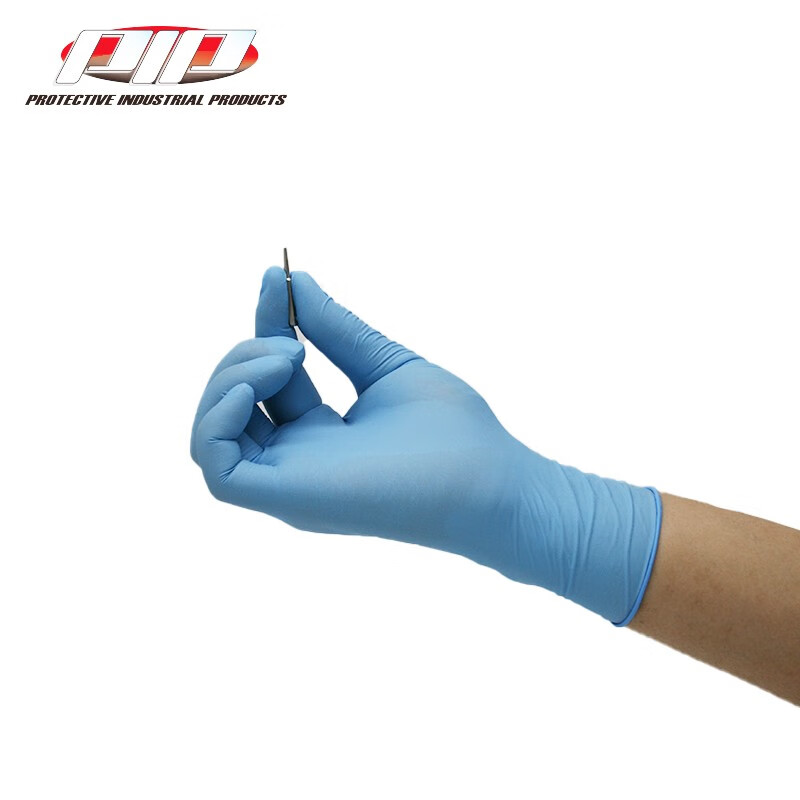 PIP 63-331PFAP藍色無粉一次性丁腈手套圖片3