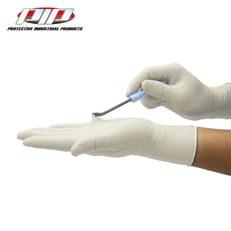 PIP 62-322PF白色無粉一次性乳膠手套圖片1 PIP 62-322PF白色無粉一次性乳膠手套圖片1