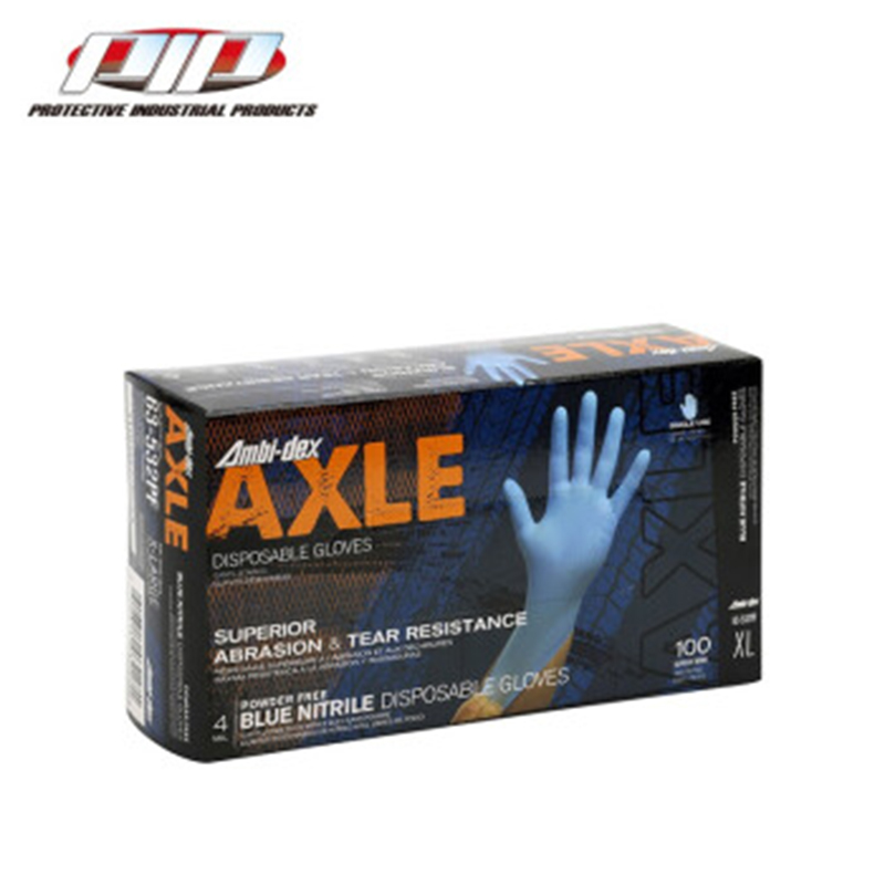 PIP 63-532PF藍(lán)色無粉一次性丁腈手套圖片4