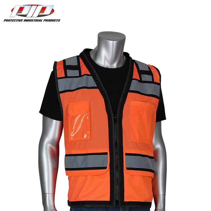 PIP 302-0800D透氣滌綸反光背心圖片1 PIP 302-0800D透氣滌綸反光背心圖片1