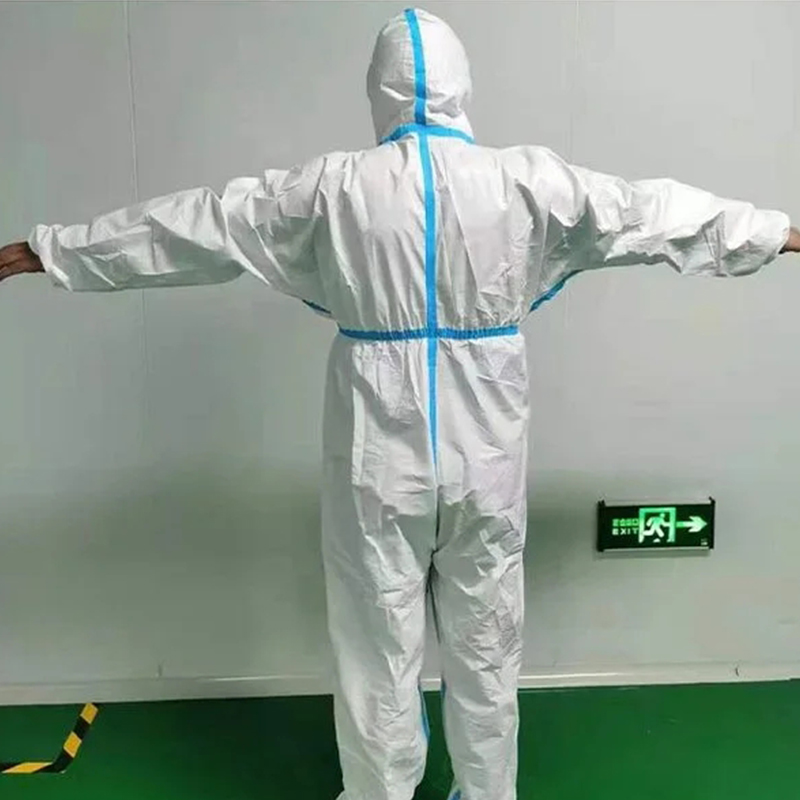 中藍一次性醫(yī)用防護服圖片1 中藍一次性醫(yī)用防護服圖片1