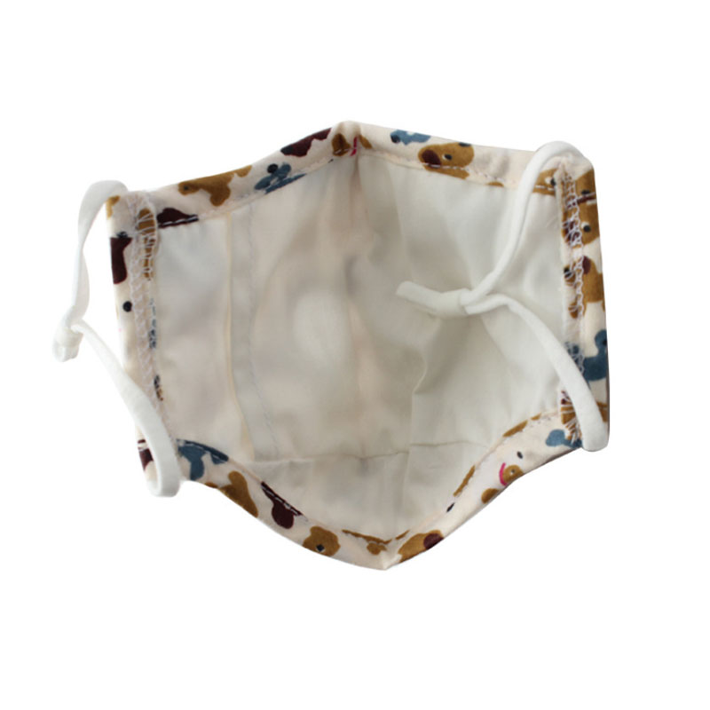 藍星小狗耳戴式帶閥兒童棉布口罩圖片2 藍星小狗耳戴式帶閥兒童棉布口罩圖片2