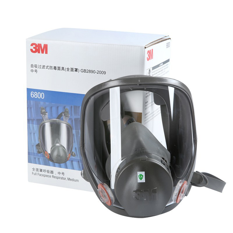 3M6800全面罩防毒面具雙濾盒面罩本體圖片5 3M6800全面罩防毒面具雙濾盒面罩本體圖片5