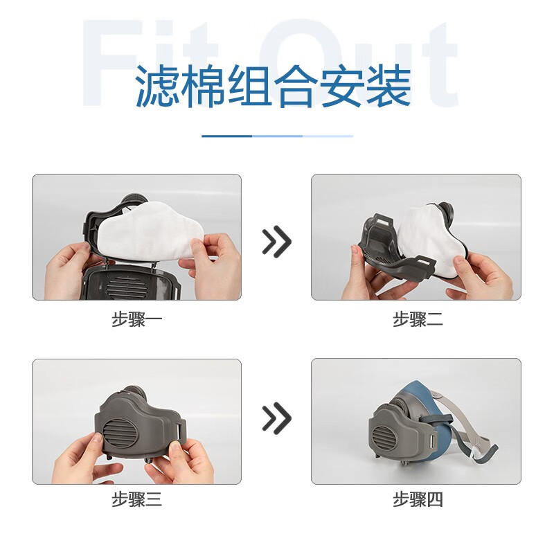 呼享3N95C KN95活性炭顆粒物濾棉圖片3 呼享3N95C KN95活性炭顆粒物濾棉圖片3