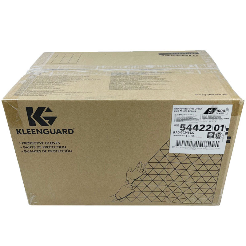 金佰利54422 KleenGuard G10藍色2PRO一次性丁睛手套M圖片4