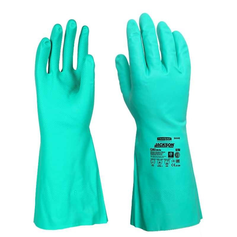 金佰利94447B G80綠色丁腈防化手套L圖片1 金佰利94447B G80綠色丁腈防化手套L圖片1