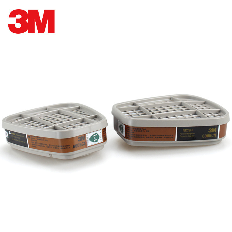 3M6005CN防甲醛及有機蒸氣濾毒盒圖片1