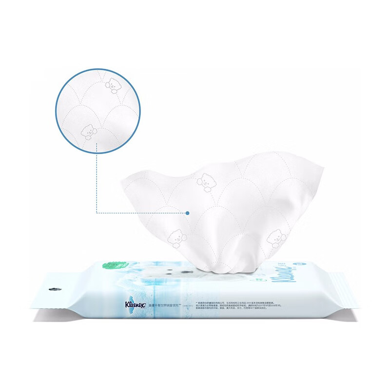 金佰利91345 Kleenex舒潔棉柔殺菌衛(wèi)生濕巾圖片2
