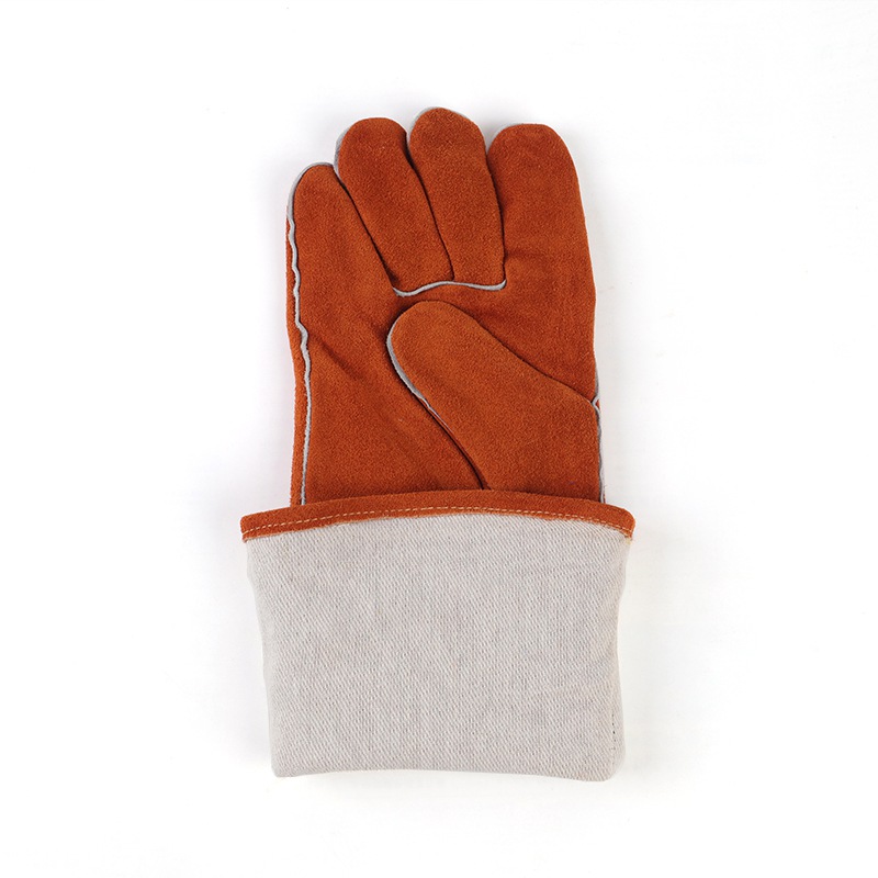 友盟AP-2056咖啡色加長(zhǎng)電焊手套圖片4 友盟AP-2056咖啡色加長(zhǎng)電焊手套圖片4