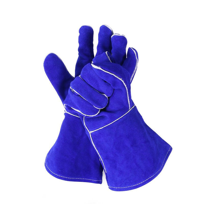 友盟AP-0160藍色牛二層皮電焊手套圖片1 友盟AP-0160藍色牛二層皮電焊手套圖片1