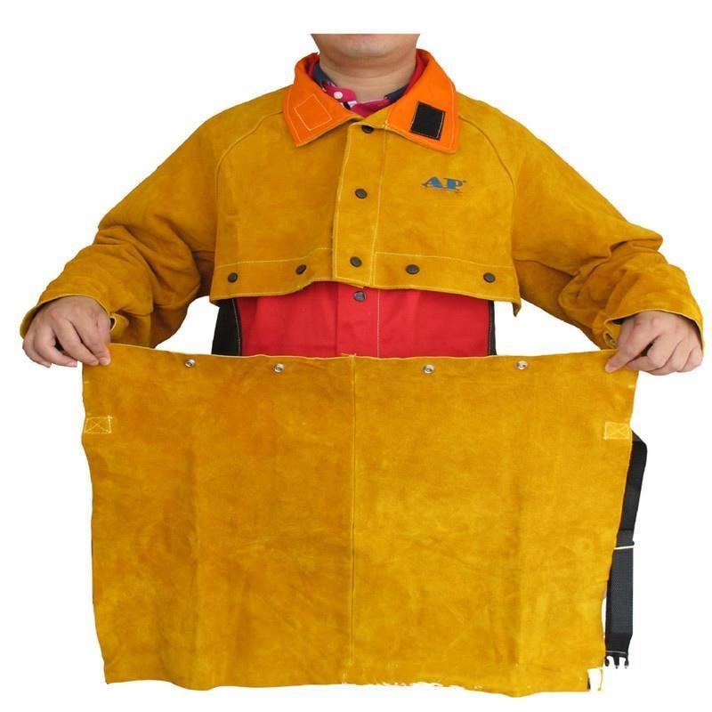友盟AP-2188/2189金黃色開(kāi)背式焊工服及圍身圖片2 友盟AP-2188/2189金黃色開(kāi)背式焊工服及圍身圖片2