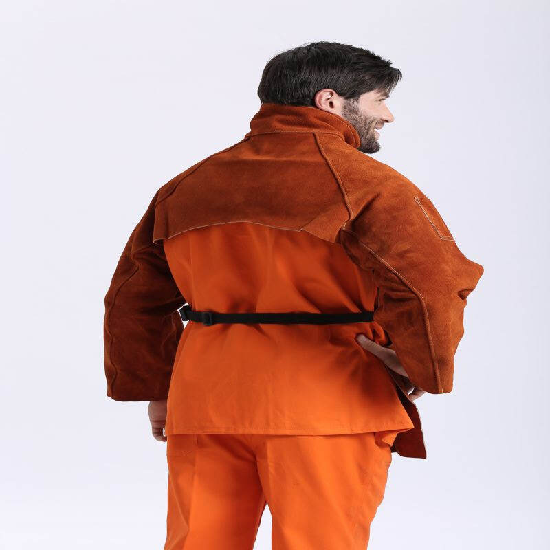 友盟AP-7188/7189金黃色開背式焊服及圍身圖片3 友盟AP-7188/7189金黃色開背式焊服及圍身圖片3