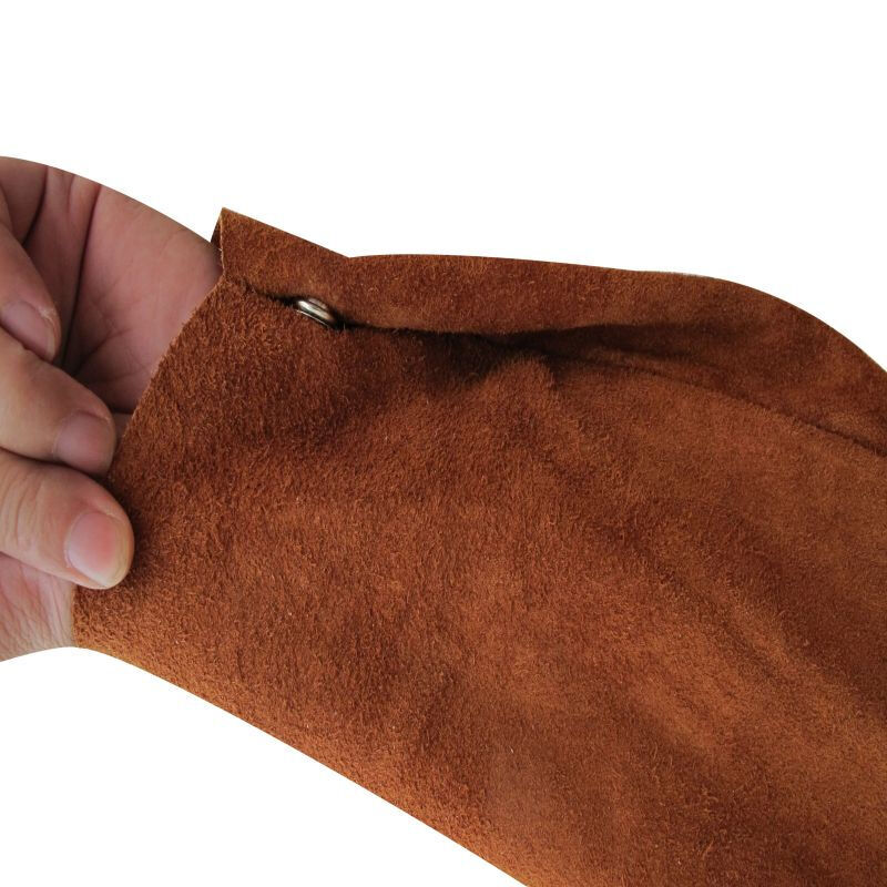 友盟AP-3080咖啡色牛二層皮阻燃焊工服圖片5 友盟AP-3080咖啡色牛二層皮阻燃焊工服圖片5