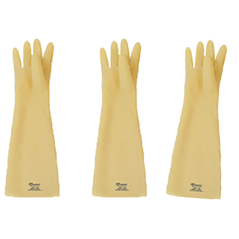 玉蝶白色加厚工業(yè)耐酸堿手套圖片2 玉蝶白色加厚工業(yè)耐酸堿手套圖片2