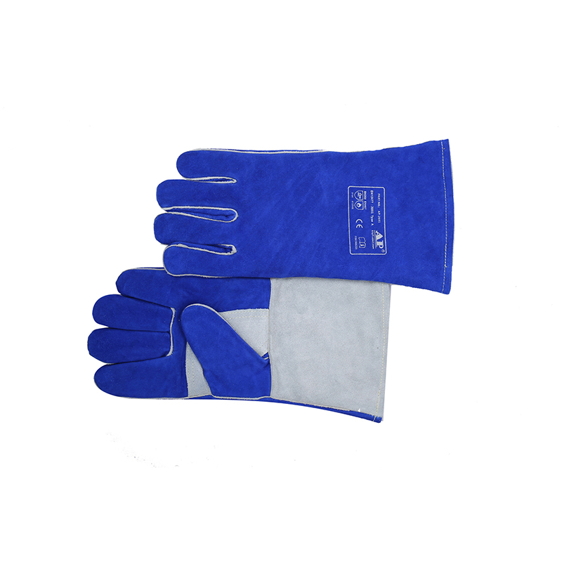 友盟AP-2601彩藍色牛二層皮電焊手套圖片2 友盟AP-2601彩藍色牛二層皮電焊手套圖片2