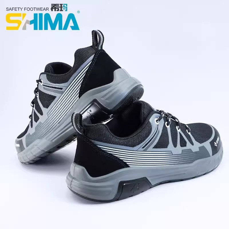 SHIMA?，擠C6508-3防滑耐油防砸防刺穿電絕緣安全鞋圖片2