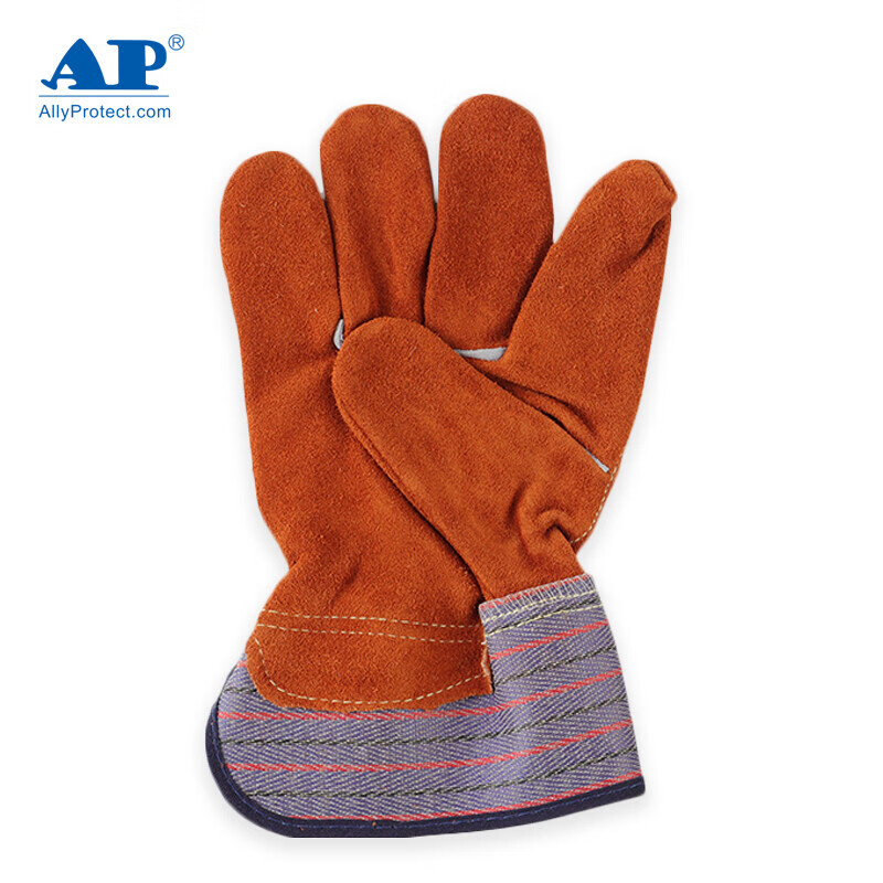 友盟AP-2206咖啡色牛二層皮勞保手套圖片2 友盟AP-2206咖啡色牛二層皮勞保手套圖片2