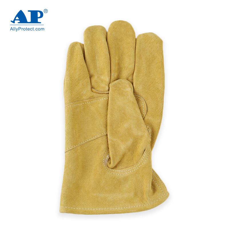 友盟AP-2266金黃色豬青皮耐低溫手套圖片2 友盟AP-2266金黃色豬青皮耐低溫手套圖片2