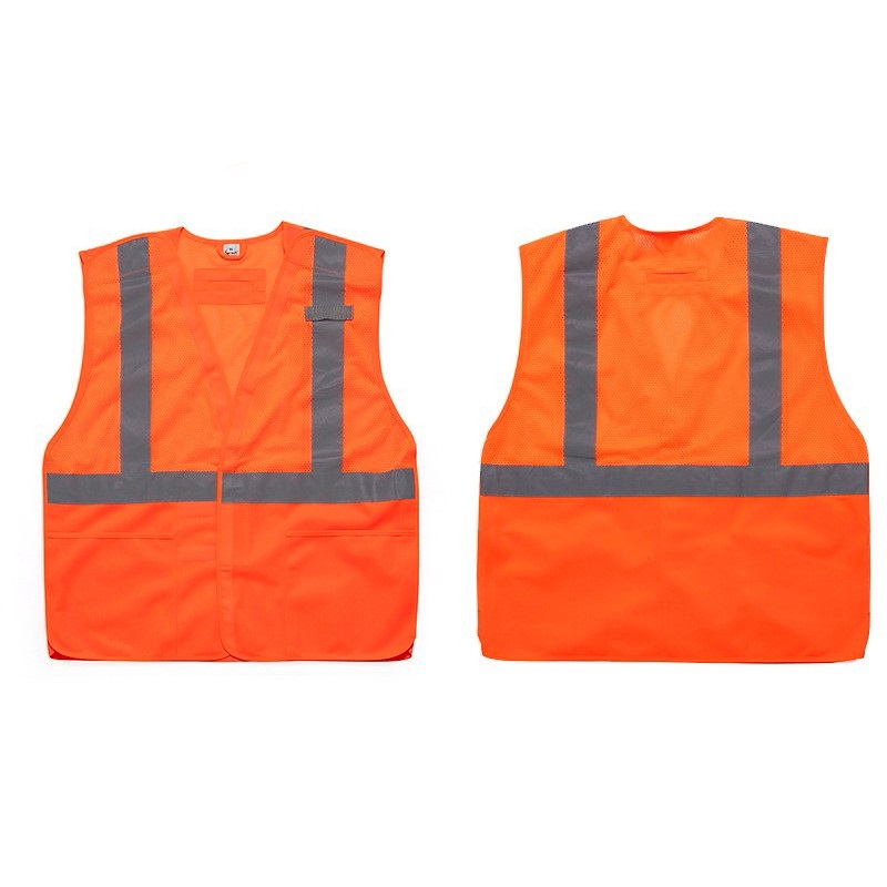 賽銳SR-8632逃身式高警示馬甲熒光橙圖片1