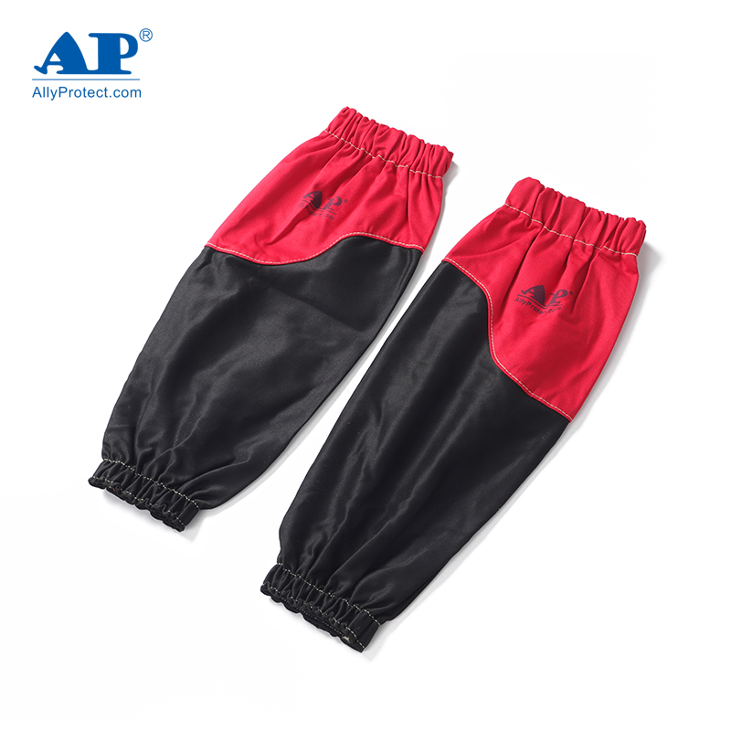 友盟AP-9106黑色配紅色防火阻燃布套袖圖片2