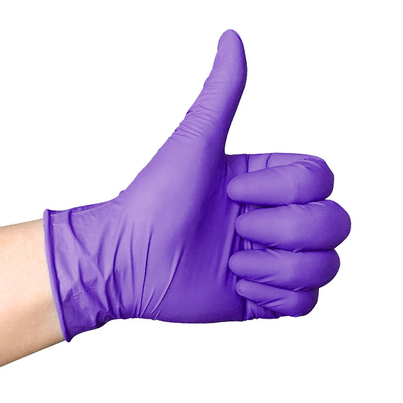 塞莫詩N910VI紫色食品級一次性丁腈手套圖片1 塞莫詩N910VI紫色食品級一次性丁腈手套圖片1