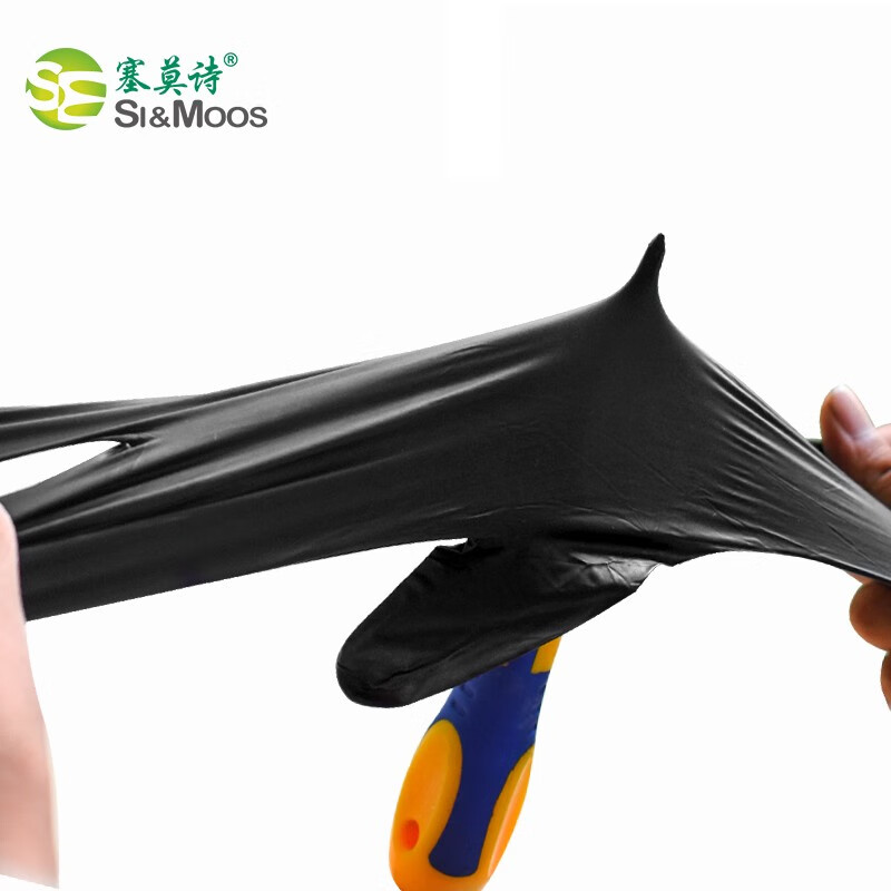 塞莫詩N908BK黑色一次性丁腈手套圖片4 塞莫詩N908BK黑色一次性丁腈手套圖片4