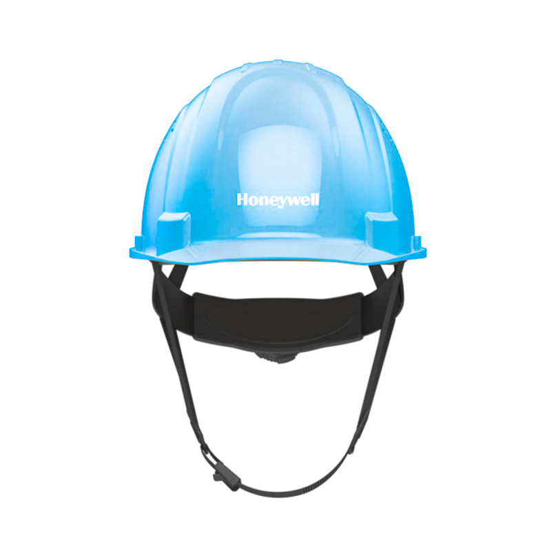 Honeywell霍尼韋爾H99PBN107SCN H99pro加強(qiáng)ABS款不帶通風(fēng)孔按鍵款藍(lán)色安全帽圖片3