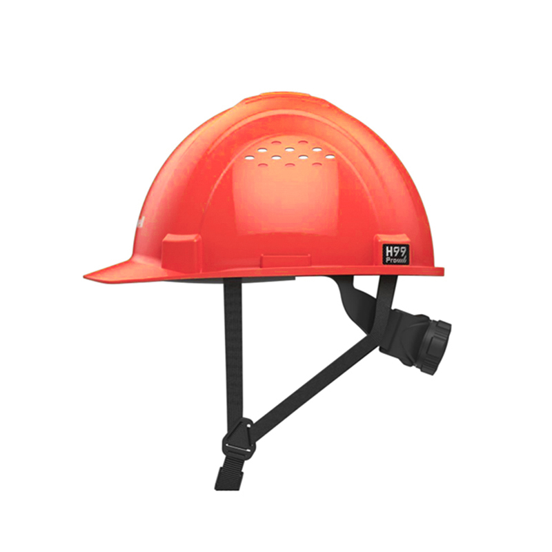 Honeywell霍尼韋爾H99PBA115SCN H99pro加強(qiáng)ABS款帶通風(fēng)孔按鍵款紅色安全帽圖片2
