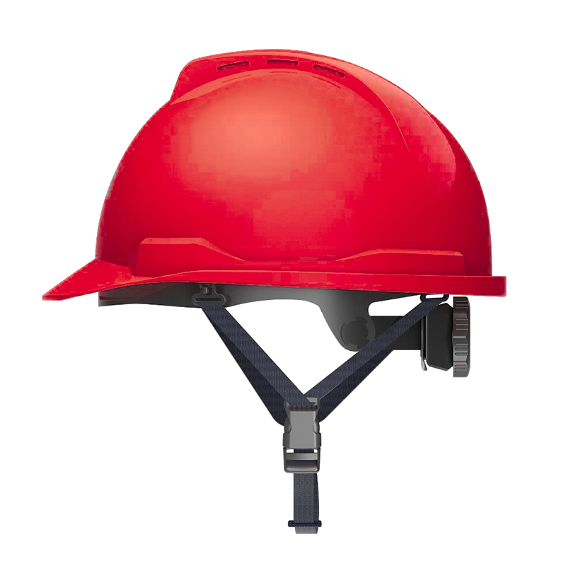 Honeywell霍尼韋爾Y99RAP115S Y99S系列ABS帶通風(fēng)孔四點(diǎn)快插下頦帶紅色安全帽圖片2